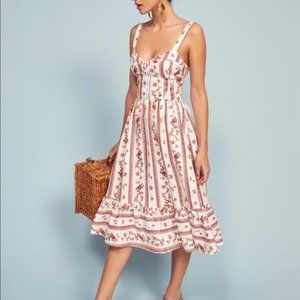 Reformation Dolci Dress in Vienna print